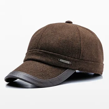 Toamna Iarna Cald Pălării Pentru Bărbați Șapcă De Baseball New Sosire Se Ingroase Sport Capace Cu Clape Pentru Urechi Casual Pălărie