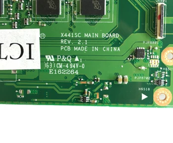 X441SA MAIN_BD.N3060/CA N3060 CPU 4GB RAM 90NB0CC0-R00040 REV 2.1 Placa de baza Pentru Asus X441SC X441SA X441S A441S Placa de baza