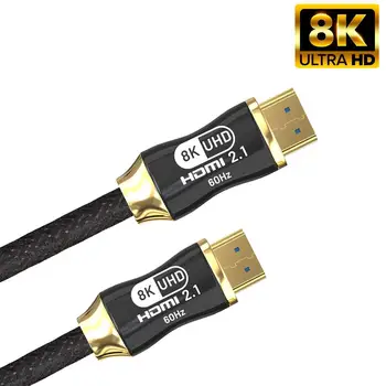 Cablu hdmi 8k ultra HD de metrou 1 HDMI 2.1 4K 8K 120Hz 60Hz cablu hdmi 4k ultra hd 8k para smart tv ps5 xbox seria x ps4 xbox one