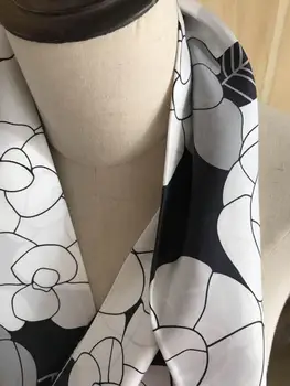 2020 New Sosire Toamna de Moda Elegant Clasic cu Flori eșarfă de mătase 90*90 cm pătrat șal diagonal wrap pentru femei lady fata