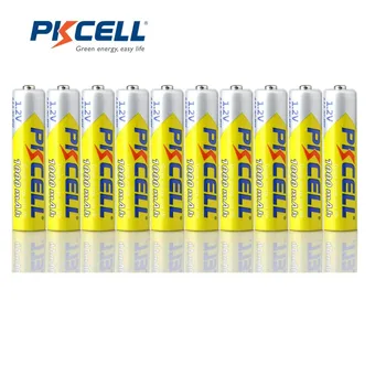 10BUC/lot PKCELL Baterie AAA 1000mAh 3A 1.2 V Ni-MH AAA Baterii Reîncărcabile Baterii Baterias pentru Lanterna aparat de Fotografiat de Jucărie