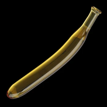 Penis Artificial Banana Vibrator Margele de Sticla Dop de Fund Jucarii Sexuale pentru Barbati Femei Legume Fructe Anal Plug Vinete Dildo-uri Erotice