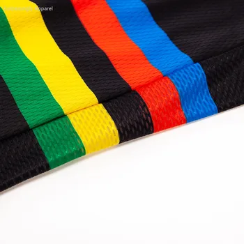 2020 Echipa PRO Black Rainbow Ciclism Îmbrăcăminte de Biciclete Jersey Mens Biciclete Haine de Vara Tricouri de Ciclism 20D Gel de Biciclete pantaloni Scurți Set