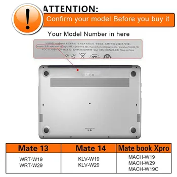Noul Model de Laptop Caz pentru HUAWEI MateBook 13 /14 /X Pro 13.9 Acoperire pentru MateBook D 14/D15/Magicbook Onoare 14 15 16.1 Coajă Tare