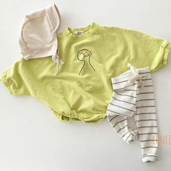 Copilul De Bumbac Body Liber Creeper Simplu Baby Body Nou-Născuți Haine Fata Copil