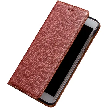 Caz Pentru Xiaomi Redmi 4X Piele naturala Stativ Magnetic Flip Caz Telefonul de pe Capac Sac Pentru Xiaomi Hongmi 4X + Cadouri