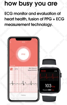 Ceas inteligent W46 Ceas 6 Bărbați ceasuri smartwatch ECG Ritm Cardiac reloj pk haylou amazfit gts IWO W26 x6 x7 P8 t500 t600 ls02 opus