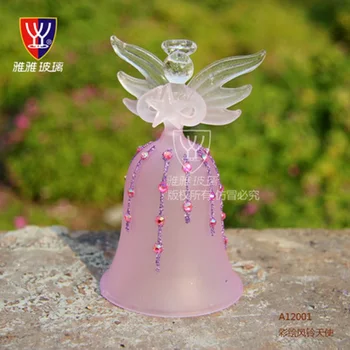 O. RoseLif Sticlă Transparentă Purpleskirt Înger Nunta de Crăciun, ziua Îndrăgostiților Cadou de Ziua de Masă Petrecere decoratiuni pentru Casa
