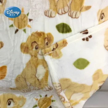 Disney Simba Regele Leu Nala Flanel Pătură Arunca pentru Copii Fete Băieți Couverture Ro Micro Peluche 30x40incehs cadouri