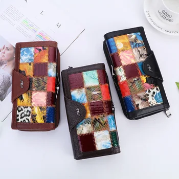 WESTAL femeie ambreiaj originale portofele din piele pentru femei designer portofel de brand de lux pentru femei portofele și portmonee telefon saci de bani