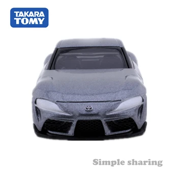 Takara Tomy Tomica Nr. 117 Toyota GR Supra Argint Prima Ediție Scara 1/60 Auto Copii Jucarii pentru Autovehicule turnat sub presiune, Metal Model
