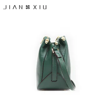 JIANXIU Femei Brand Saci de Messenger Textura Litchi Piele de Umăr, Crossbody Sac de Piele 2018 Nou Design Multi-strat Sac de Mici