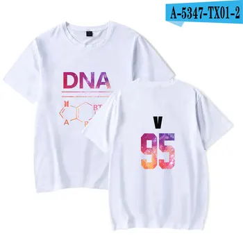 BTFCL Băieți Album ADN pentru Totdeauna Maneca Scurta din Bumbac Vrac Fanii de Moda T-shirt Femei Fete Unisex Idol Tricouri
