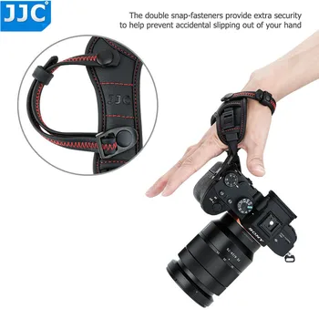 JJC Reglabil Eliberare Rapidă de Mână și Curea de mână pentru Canon Nikon Sony, Fujifilm, Olympus Pentax Panasonic Deține Camere de Curea