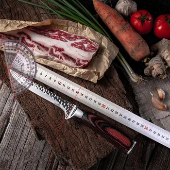 Micul Bucătar Manual de Bucatarie Cutit pentru dezosat 5.6 inch Forjate chef Cuțite Ascuțite Fix lamă de cuțit tăietor de Gătit preparate din Bucătăria Instrumente
