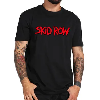 Skid Row Tricou Formație Americană De Heavy Metal Tricou Bumbac Moale De Inalta Calitate, Respirabil Maneci Scurte Tee Topuri