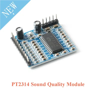 PT2314 Sunet de Calitate de Ajustare Modul de Voce IIC I2C 6V-10V Audio Processing Module Pentru Arduino