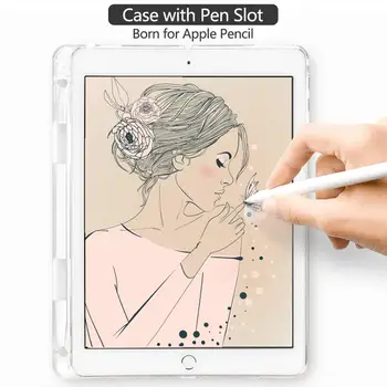 Clar de Călătorie Lume Pentru iPad Pro de Aer 1 2 Funda Cu Creion Tablet Soft Cover iPad Pro 7-a Generație de Cazuri Pro 2020 Caz Mini 5