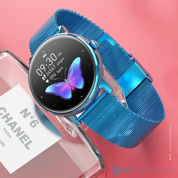 Top Nou Ceas Inteligent Femei Smartwatch Electronice Inteligente Ceas Pentru Android IOS Tracker de Fitness Complet Tactil Bluetooth Smart-ceas