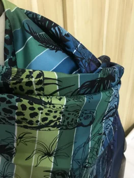 2020 new sosire brand de moda leopard model eșarfă de mătase 90*90 cm pătrat șal diagonal wrap pentru femei lady cadou