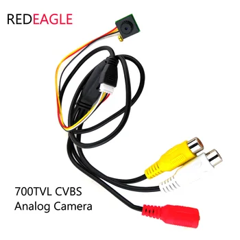 REDEAGLE CVBS Mini Camera de Securitate CCTV CMOS 700tvl Home Audio Video, aparat de Fotografiat Analog de Ieșire AV