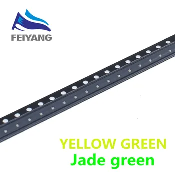 1000pcs 0402 1005 SMD LED verde/rosu/albastru/alb/galben Suprafață de Montare SMT LED Lampă Diode
