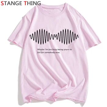 Mai nou Arctic Monkeys Val de Sunet tricouri Femei/barbati Unisex T-shirt de Sus Trupa de Rock Hip-Hop Tricou Maneca Scurta Top Teuri de sex Masculin/de sex feminin