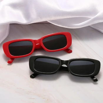 Longkeeper Mic Dreptunghi ochelari de Soare Femei Vintage de Designer de Brand Pătrat Ochelari de Soare Nuante de sex Feminin UV400 Retro Travel Eyewears