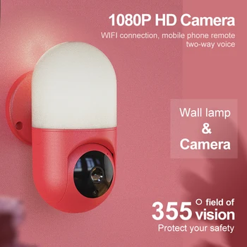 Nou HD 1080P PTZ Camera IP Wifi interioară Omului Detecta Urmărire A Omului de Securitate Acasă de Supraveghere CCTV Network Camera Gimbal