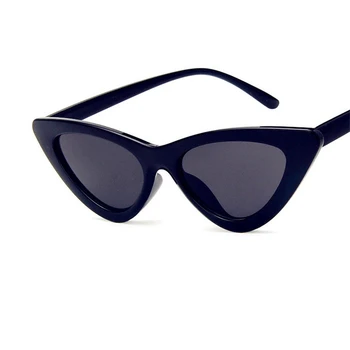 2020 Ochi de Pisica ochelari de Soare Femei Vintage Sunglases UV400 Nuante de Negru Retro Cateye lunette de soleil femme oculos MN5040
