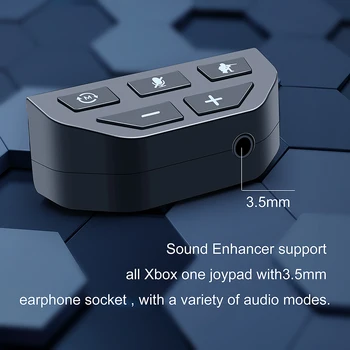 Sunet Amplificator de Căști Stereo cu Adaptor Audio Microfon Căști Converter pentru Xbox One Controller Gamepad Accesorii