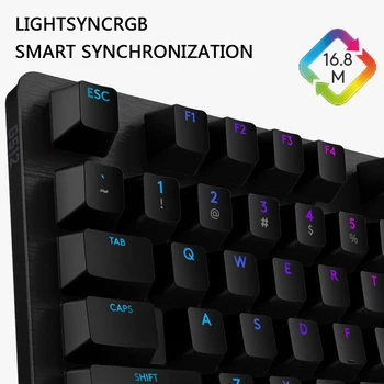 Logitech G512 LIGHTSYNC tastatura 104 Taste RGB lumina de Fundal Tastatură Mecanică de Carbon Plin Taste funcționale pentru PC Gaming