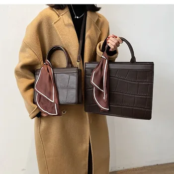 Texturate de brand designer de mare capacitate sac femei's2020autumn și iarna noua moda doamnelor messenger all-meci portabil tote sac