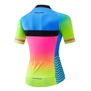 2020 Ciclism jersey Femei Bicicleta tricouri MTB Sus Maillot curse de Vară Drum de Munte, sport shirt femei doamnelor Respirabil roz
