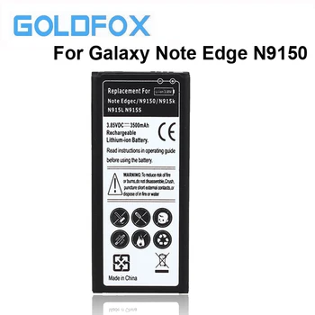 De mare Capacitate 1 buc 3500mAh EB-BN915BBC Li-ion Baterie de Telefon Pentru Samsung Galaxy Note Edge N9150 N915K N915L N915S Baterie