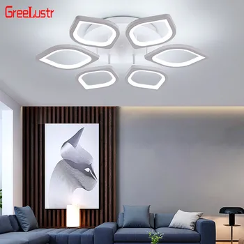 Led-uri moderne Acrilice Plafon de iluminat de Design Creativ a Condus Candelabru de Tavan Pentru camera de zi Iluminat Interior Plafon Lustru