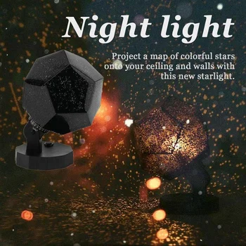 LED Cerul Înstelat Proiector de Lumini de Noapte Proiecție 3D Noapte Lampă de Încărcare USB Acasă Planetariu Copii Decor Dormitor Camera de Iluminat