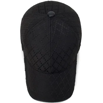 Mingea Pălărie de Designer de Lux Retro Șapcă de Baseball cu Decor Curele de cea Mai buna Calitate de Agrement Capac Pop Capac de Golf Dungi Pălărie