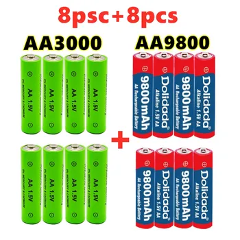 AA + AAA serie de baterii de 1.5 V de încărcare a bateriei de potrivire selecție, potrivit pentru aer conditionat telecomanda, ceas, etc