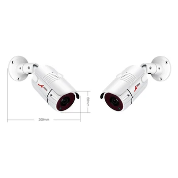 DELIA 1440P Camera IP 3MP POE Impermeabil 48V Camera de Supraveghere de Exterior de Securitate CCTV aparat de Fotografiat Viziune de Noapte