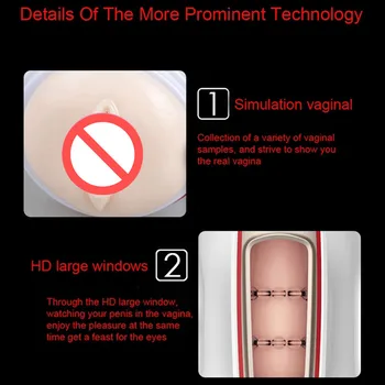 Leten Complet Automat Masturbarea Cupa Buzunar Pasarica Vagin Artificial 10 Moduri Puternic Vibrator Sex Toy Masturbator Pentru Om