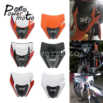 Enduro MX Motocross Faruri LED Emark E8 Front Running Light Masca de Carenaj pentru EXC XC-W 250 350 450 De Șase Zile de utilizare TPI 690 SMC R
