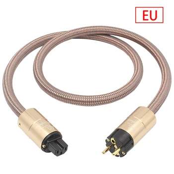 Xangsnae febra OFC cablu de alimentare NE-cablu de alimentare hifi American standard CD audio amplificator amp UE conectați cablul de Alimentare hifi