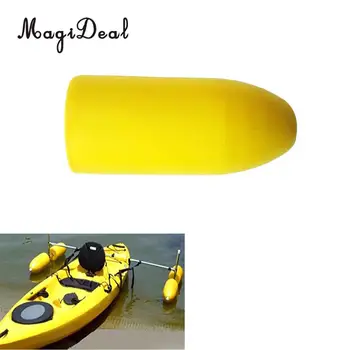 MagiDeal Galben PVC Spuma de Caiac Canoe Outrigger Stabilizator Float de Pescuit în Picioare Canotaj Rafting Salupa Yacht Accesorii
