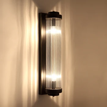 Lumină moderne de lux lampa de perete Nordic contractat camera de fundal de perete coridor balcon scara dormitor patul de cristal