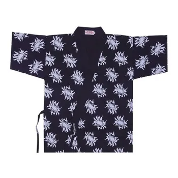 2021 Unisex Stil Japonez De Servicii Alimentare Uniformă Sushi Costum Jacheta Bucatar Restaurant Haine De Lucru Găti Bluza Kimono Salopete