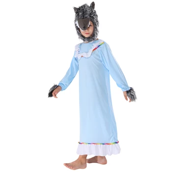Snailify Băieți Vârcolac Costume Copii Costum Lup Lup Albastru Sleepwear Urlă La Lună Copilul Costum De Halloween Cosplay