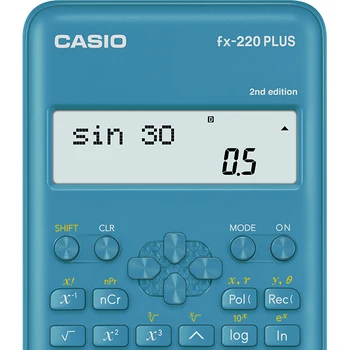 Calculator stiintific Casio fx-220plus-2 cu baterie solara non-programabil este permis pentru егэ 181 funcția