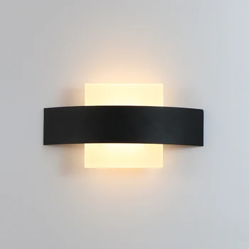 4W LED Lumina de Perete Interior Bucatarie Sala de Mese Decor Lampa de Prindere Balcon Coridor de Lumină Lampă de Perete de Fier & Acrilice AC90-260V