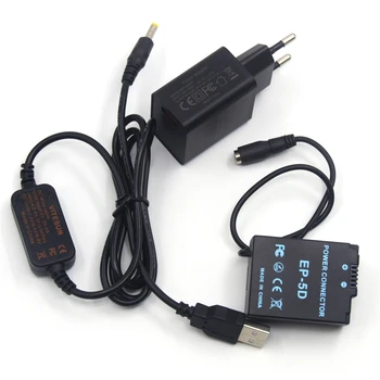 Mobile Power Bank USB Cablu EH-5 5A+EP-5D EP5D DC Coupler ENEL21 EN-EL21 Dummy Baterie+Încărcător Rapid pentru Nikon 1 V2 1V2 Camere